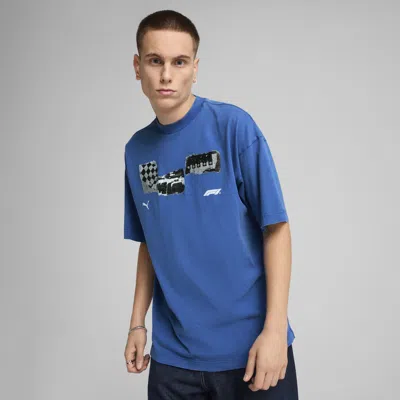 Puma F1® Men's Graphic T-shirt In Blue