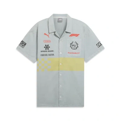 Puma F1® Racing Motorsport Men's Shirt In Feather Gray