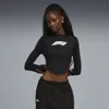 Puma F1® Womens Lr Ls Corset Top Women In Black