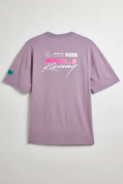 Puma F1 X Mdj Racing Tee In Pale Plum, Men's At Urban Outfitters