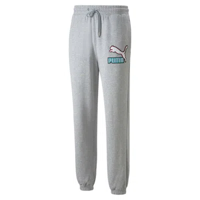 Puma Fandom Sweatpants 'grey' In Gray