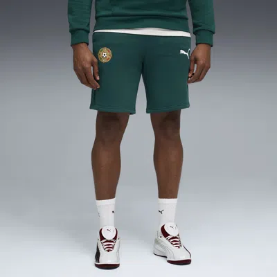 Puma Mens  Fanpack Mexico Sweat Shorts In Varsity Green/white