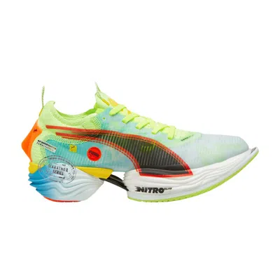 Pre-owned Puma Fast-r Nitro Elite 2 'marathon Series' In Blue