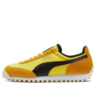 Puma Fast Rider Low Top Running Shoes Yellow In Multi