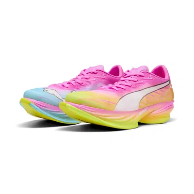 Puma Fast-r Nitro Elite 3 Showtime Pink Blue Ss26 Running Shoes
