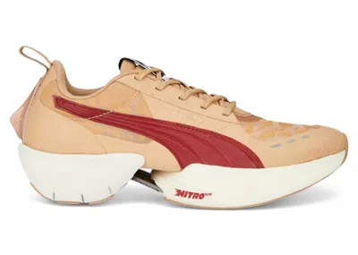 Pre-owned Puma Fastr Nitro Elite Ciele Athletics (women's) Sneakers In Dusty Tan In Brown