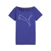 Puma Favorite Jersey Cat Training T-shirt Women In Lapis Lazuli