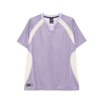 Puma Fenty Polyester T Shirts In Pink