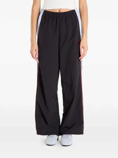 Puma Fenty Side-stripe Track Pants In Black