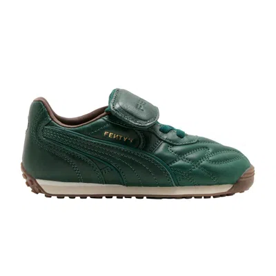 Pre-owned Puma Fenty X Avanti L Toddler 'dark Myrtle' | Green | Infant Size 9