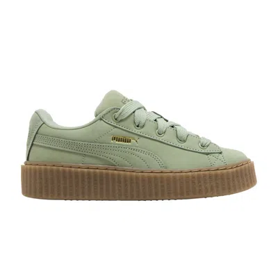 Pre-owned Puma Fenty X Creeper Phatty Big Kid 'earth Tone Pack - Green Fog' | Kid's Size 5