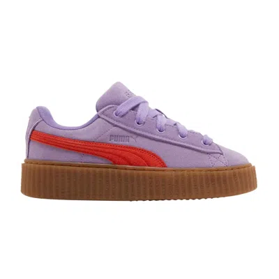 Pre-owned Puma Fenty X Creeper Phatty Big Kid 'lavender Burnt Red' | Purple | Kid's Size 7
