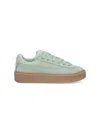 Puma X Fenty Creeper Phatty Nubuck Sneakers In Green