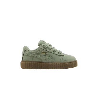 Pre-owned Puma Fenty X Creeper Phatty Toddler 'earth Tone Pack - Green Fog' | Infant Size 7