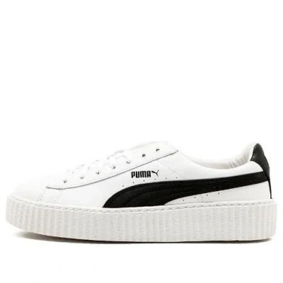 Puma Fenty X Creeper 'white Leather' In Black