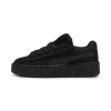 Puma X Fenty Women's Creeper Phatty Corduroy Low Top Platform Sneakers In Black- Gold
