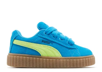 Puma Babies'  Fenty X  Creeper Phatty Toddler 'speed Blue Lime'
