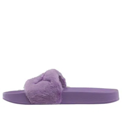 Puma Fenty X  Fur Slide Sandals Purple