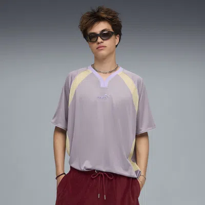 Puma Fenty X  Short Sleeve Jersey Unisex In Purple