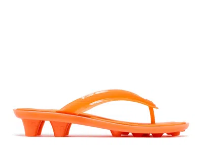 Puma Fenty X  Wmns Cat Cleat Jelly Sandal 'pumpkin Pie' In Orange
