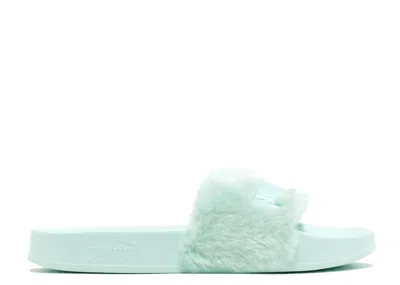 Puma Fenty X  Wmns Fur Slide 'bay' In Green