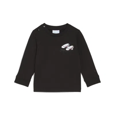 Puma Babies' Fenty X  X Smurfs Long Sleeve T-shirt Toddlers In Black