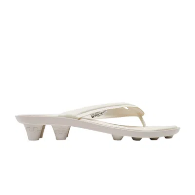 Pre-owned Puma Fenty X Wmns Cat Cleat Sandal 'alpine Snow Gold' | Cream | Women's Size 6 In White
