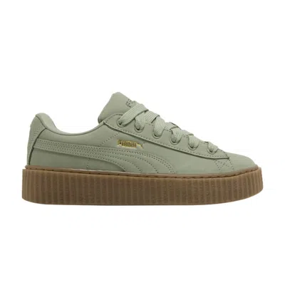 Pre-owned Puma Fenty X Wmns Creeper Phatty 'earth Tone Pack - Green Fog'