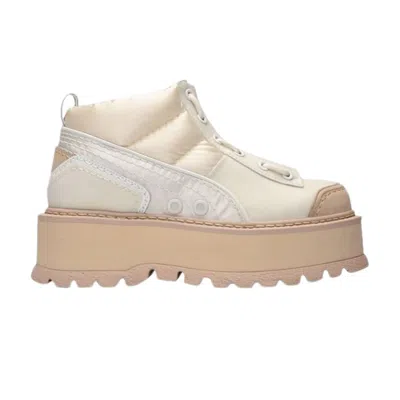 Pre-owned Puma Fenty X Wmns Sneaker Boot Zip 'marshmallow' | Cream | Women's Size 7.5