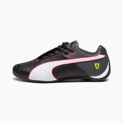 Pre-owned Puma Ferrari Future Cat Og  Black- White-asphalt 307889-01 Men Us8.5 In Multicolor