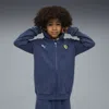 Puma Ferrari Kids Hooded Sweat Jk Youth In Blue