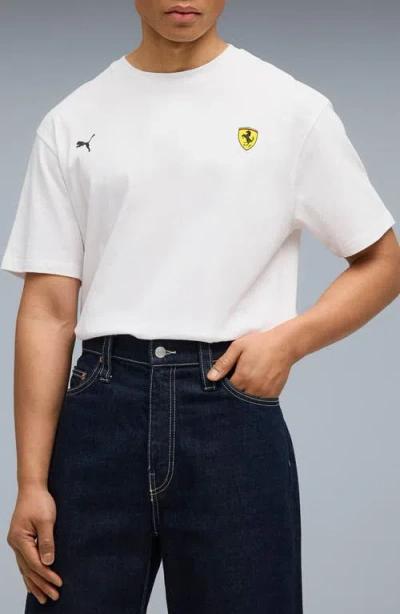 Puma Scuderia Ferrari Miami Limited Edition Graphic T-shirt Men In White
