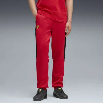 Puma Ferrari Mt7 Track Pants Men In Red