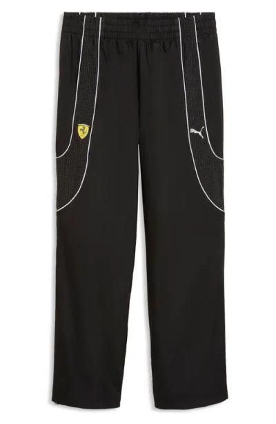 Puma Ferrari Tech Track Pants In Black