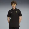 Puma Scuderia Ferrari Sportswear Cs Polo Shirt Men In Black