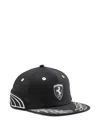 Puma Ferrari X Joshua Vides Flat Cap In Black