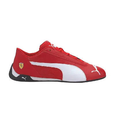 Pre-owned Puma Ferrari X R-cat 'rosso Corsa White' In Red