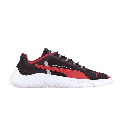 Pre-owned Puma Ferrari X Replicat X 'black Rosso Corsa' In Red
