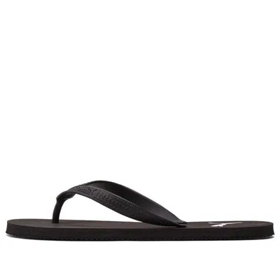 Puma First Flip Sandals Slides Black