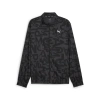 Puma Fit All-over Print Jacket Men In Black