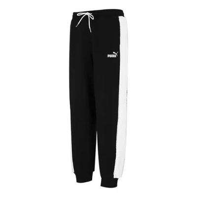 Puma Fleece Blocking Pants 'black'