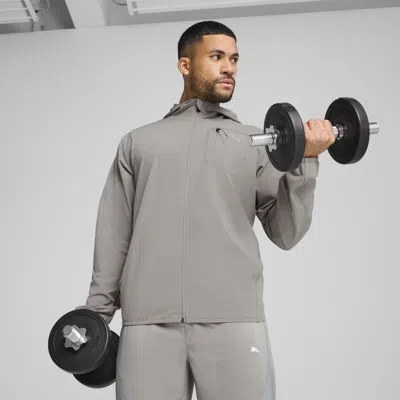 Puma Flex Men's Woven Jacket In Gray