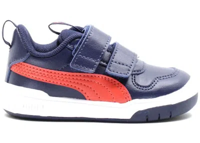 Pre-owned Puma Flex Sl V Sneakers In Peacoat/grenadine