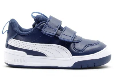 Pre-owned Puma Flex Sl V Sneakers In Persian Blue/white