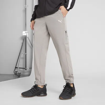 Puma Flex Trend Men's Woven Pants In Gray