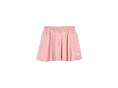 Puma Floral Pack Butterfly Shorts (little Kid) Girl's Shorts Rose Pink: 4 Little Kid 3