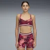 Puma Floral Ribbon Low-support Bra