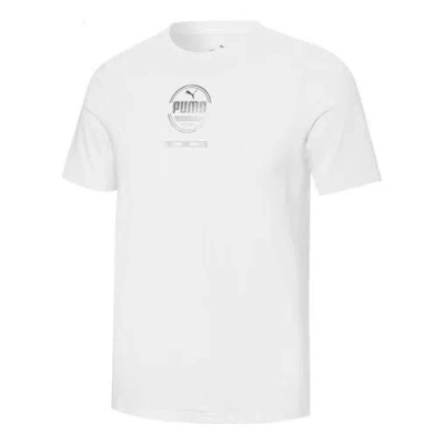 Puma Foil Graphic Tee 'white'
