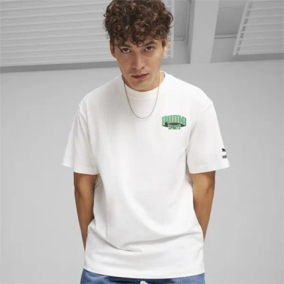 Puma For The Fanbase  Team Men's Graphic T-shirt In White
