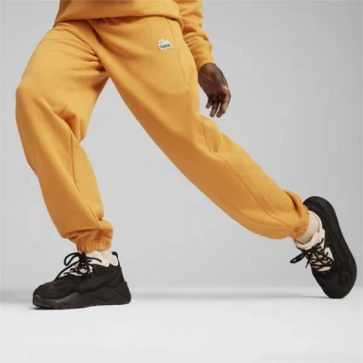 Puma For The Fanbase T7 Men's Super  Sweatpants In Ginger Tea